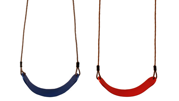 Gorilla Gym Indoor Swing two colors - red and blue
