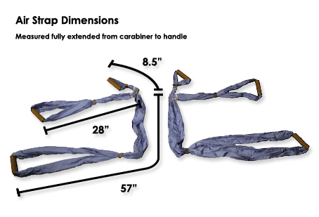 Air Strap - Dimensions